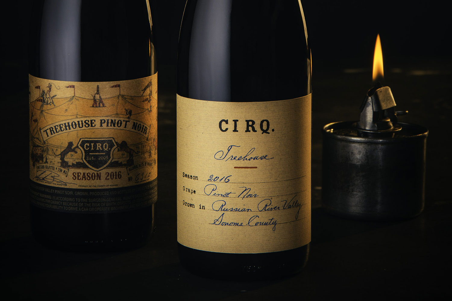 CIRQ - 2016 Treehouse Vineyard Pinot Noir
